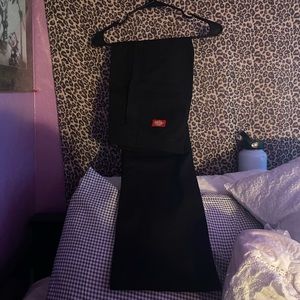 black worker bootcut dickies